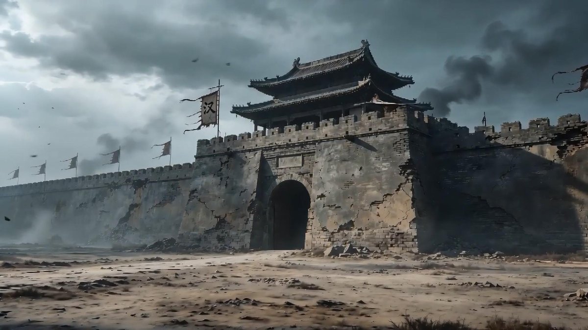 残破汉旗