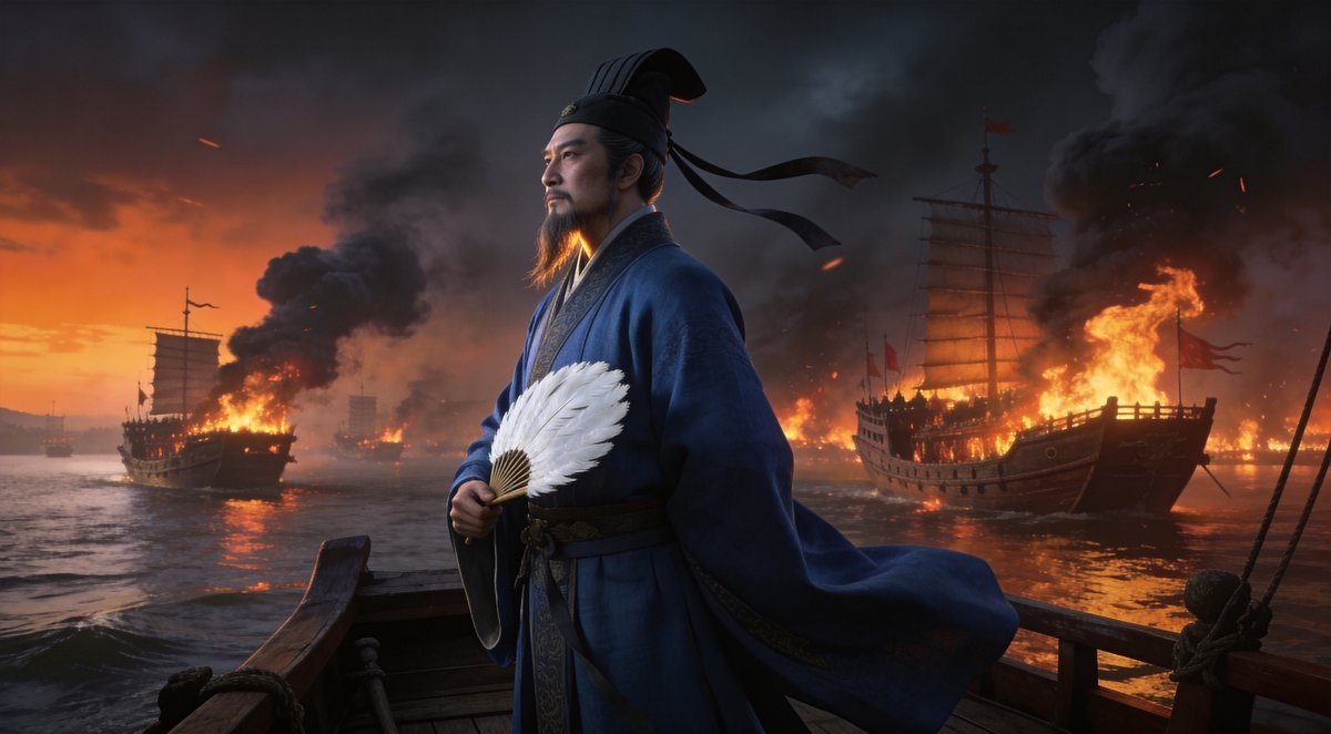 三国暗战风云AI漫剧剧照-周瑜剧照