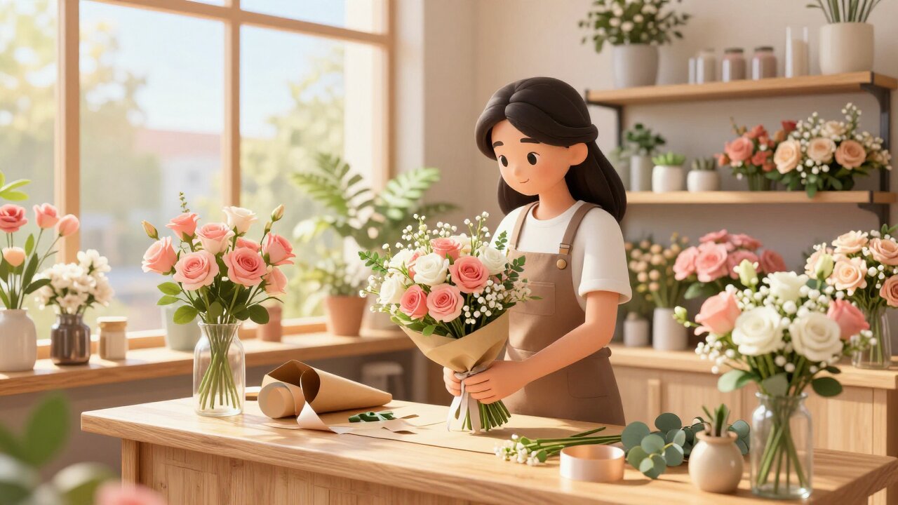 花店老板白天包花，晚上还得熬夜写文案发美图？AI智能体帮花店主理人搞定内容创作与多平台发布