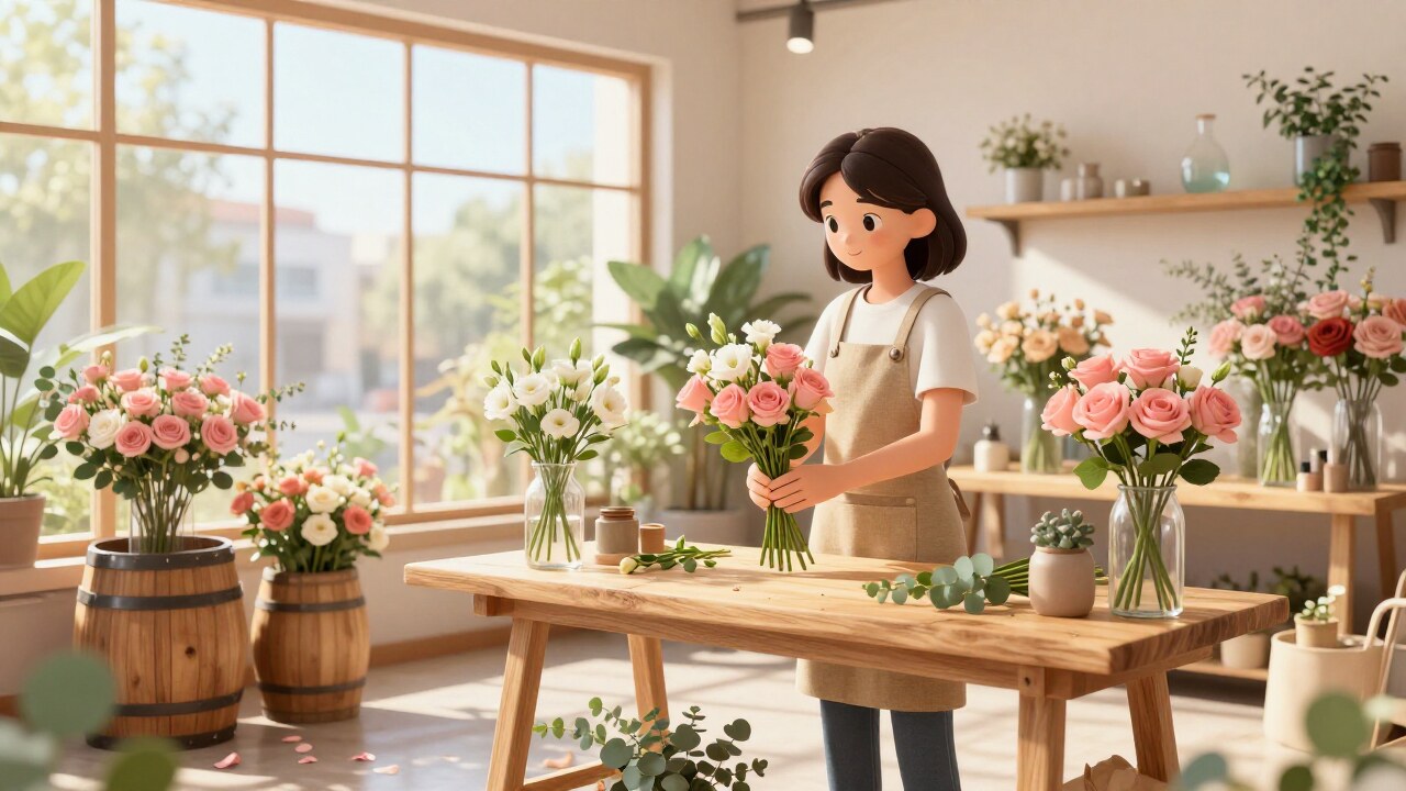 花市一忙，账号就断了更？A世界AI智能体帮花艺工作室把AI写作与多平台发布接过去
